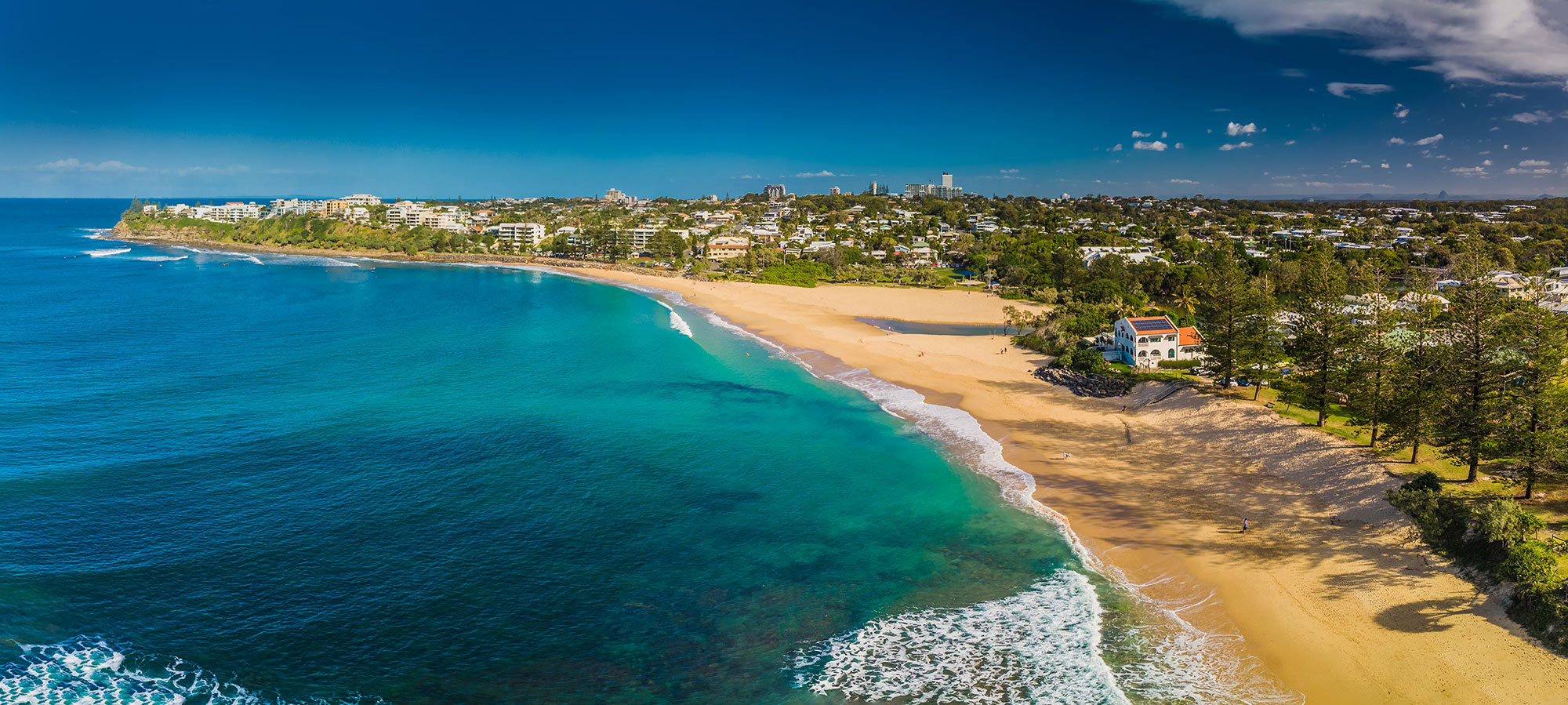 Caloundra coastline Queendland